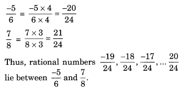 Extra Questions for Class 8 Maths Rational Numbers Q11