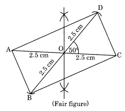 Practical Geometry NCERT Extra Questions for Class 8 Maths Q6.1