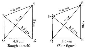 Practical Geometry NCERT Extra Questions for Class 8 Maths Q1