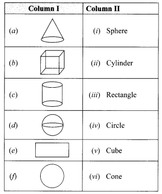 Visualising Solid Shapes NCERT Extra Questions for Class 8 Maths Q9