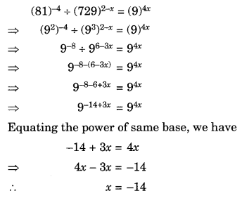 Exponents and Powers Class 8 Extra Questions Maths Chapter 12 Q14