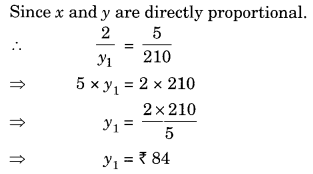 Direct and Inverse Proportions Class 8 Extra Questions Maths Chapter 13 Q12.1