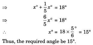 Lines and Angles Class 7 Extra Questions Maths Chapter 5 Q1.1