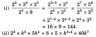 Exponents and Powers Class 7 Extra Questions Maths Chapter 13 Q9.1