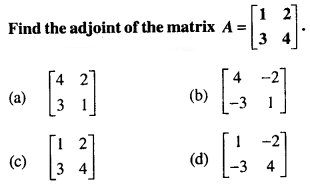 Maths MCQs for Class 12 with Answers Chapter 4 Determinants Q31