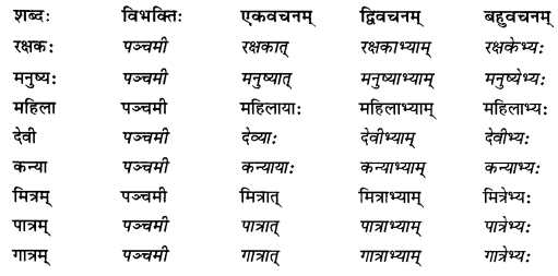Abhyasvan Bhav Sanskrit Class 9 Solutions Chapter 6 कारकोपपदविभक्तिः 11