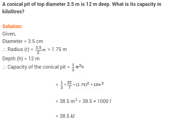 Class 9 Maths NCERT Solutions Chapter 13 Surface Areas and Volumes Ex 13.7 A5