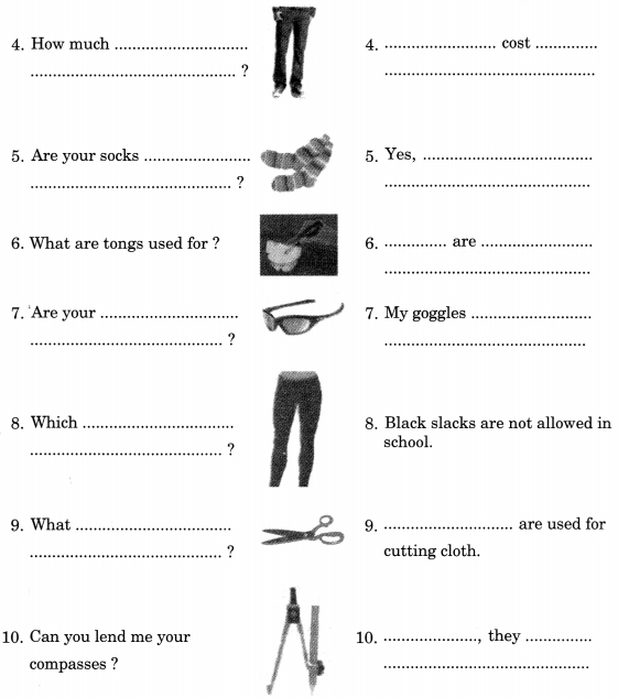 English Workbook Class 10 Solutions Unit 3 Subject – Verb Agreement 10