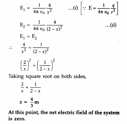 Important Questions for Class 12 Physics Chapter 1 Electric Charges and Fields Class 12 Important Questions 116