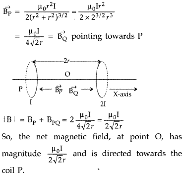 Important Questions for Class 12 Physics Chapter 4 Moving Charges and Magnetism Class 12 Important Questions 26