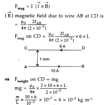 Important Questions for Class 12 Physics Chapter 4 Moving Charges and Magnetism Class 12 Important Questions 96