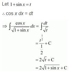 Integration Solutions class 12 Maths Chapter 7 Ex 7.2 Q 28