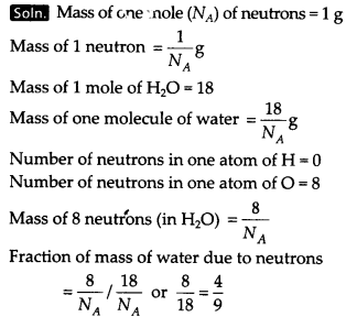 NCERT Exemplar Class 9 Science Chapter 3 atoms and molecules q19