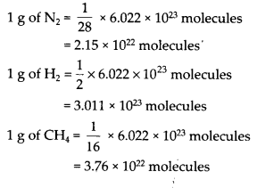 NCERT Exemplar Class 9 Science Chapter 3 atoms and molecules q7