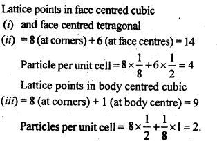 NCERT Solutions For Class 12 Chemistry Chapter 1 The Solid State Exercises Q8