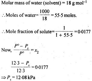 NCERT Solutions For Class 12 Chemistry Chapter 2 Solutions Exercises Q17