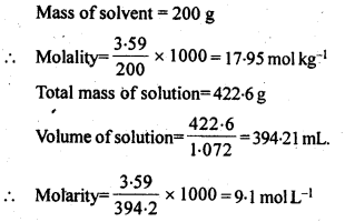 NCERT Solutions For Class 12 Chemistry Chapter 2 Solutions Exercises Q8.1