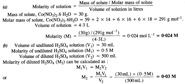 NCERT Solutions For Class 12 Chemistry Chapter 2 Solutions Textbook Questions Q3