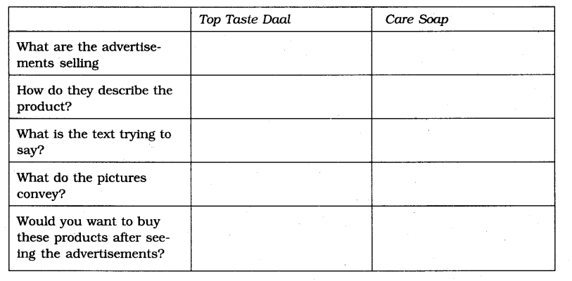 NCERT Solutions For Class 7 Civics Social Science Chapter 7 Understanding Advertising Q1.1