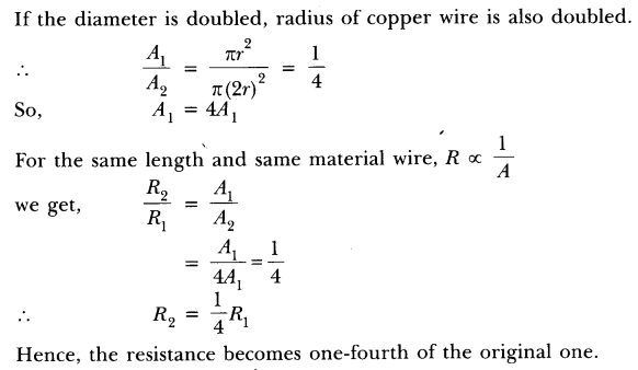 NCERT Solutions for Class 10 Science Chapter 12 Electricity Text Book Questions Q6.1