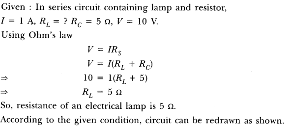 NCERT Solutions for Class 10 Science Chapter 12 Electricity Text Book Questions SAQ Q5