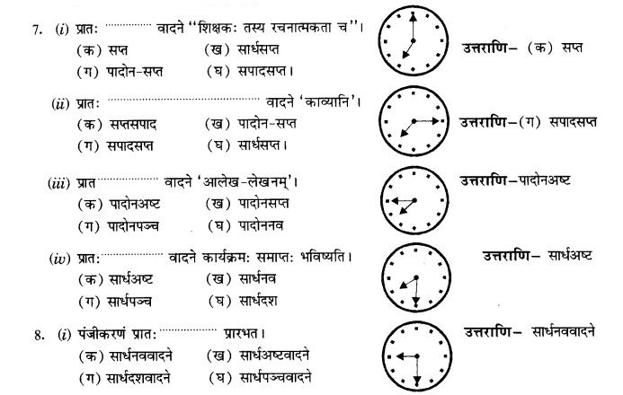 NCERT Solutions for Class 10th Sanskrit Chapter 6 Kaha Samayaha 30