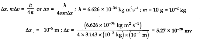 NCERT Solutions for Class 11 Chemistry Chapter 2 Structure of Atom SAQ Q1