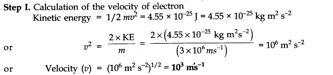 NCERT Solutions for Class 11 Chemistry Chapter 2 Structure of Atom SAQ Q6