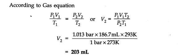 NCERT Solutions for Class 11 Chemistry Chapter 5 States of Matter Q6.1