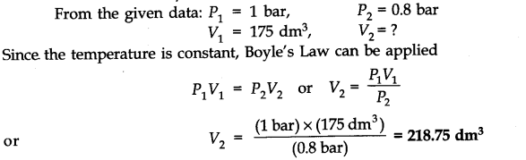 NCERT Solutions for Class 11 Chemistry Chapter 5 States of Matter SAQ Q1