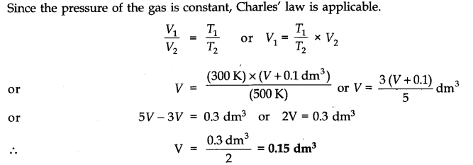 NCERT Solutions for Class 11 Chemistry Chapter 5 States of Matter SAQ Q3