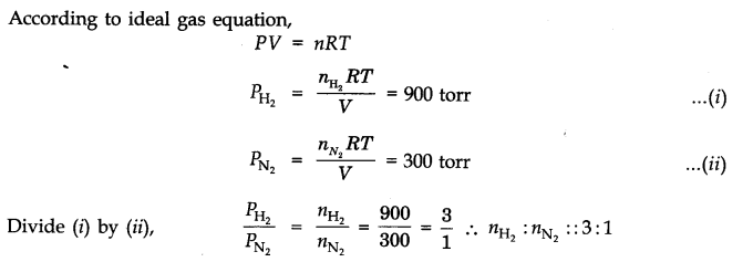 NCERT Solutions for Class 11 Chemistry Chapter 5 States of Matter SAQ Q8.1