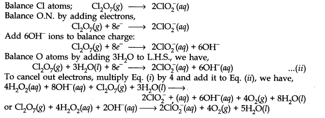 NCERT Solutions for Class 11 Chemistry Chapter 8 Redox Reactions Q19.5
