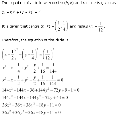NCERT Solutions for Class 11 Maths Chapter 11 Conic Sections Ex 11.1 Q3.1