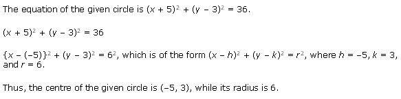 NCERT Solutions for Class 11 Maths Chapter 11 Conic Sections Ex 11.1 Q6.1