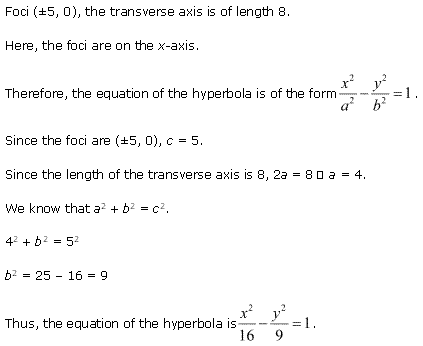 NCERT Solutions for Class 11 Maths Chapter 11 Conic Sections Ex 11.4 Q10.1