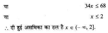 NCERT Solutions for Class 11 Maths Chapter 6 Linear Inequalities Ex 6.1 Q11.1 Hindi