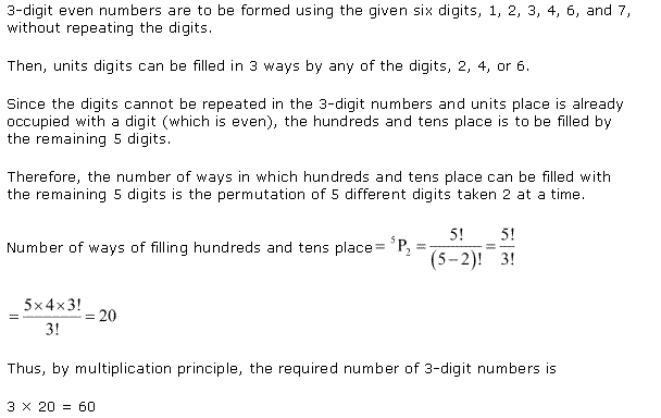 NCERT Solutions for Class 11 Maths Chapter 7 Permutation and Combinations Ex 7.3 Q3.1