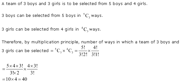 NCERT Solutions for Class 11 Maths Chapter 7 Permutation and Combinations Ex 7.4 Q4.1