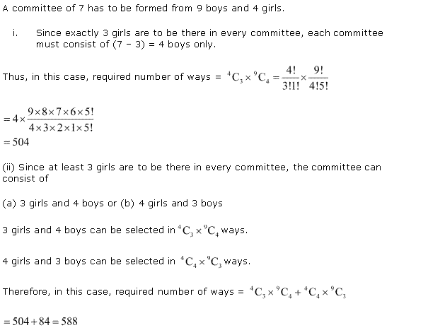 NCERT Solutions for Class 11 Maths Chapter 7 Permutation and Combinations Miscellaneous Ex Q3.1