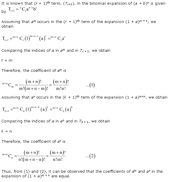 NCERT Solutions for Class 11 Maths Chapter 8 Binomial Theorem Ex 8.2 Q9.1
