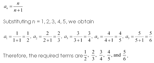 NCERT Solutions for Class 11 Maths Chapter 9 Sequences and Series Ex 9.1 Q2.1