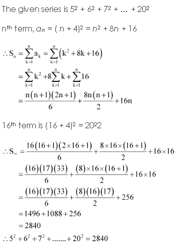 NCERT Solutions for Class 11 Maths Chapter 9 Sequences and Series Ex 9.4 Q5.1