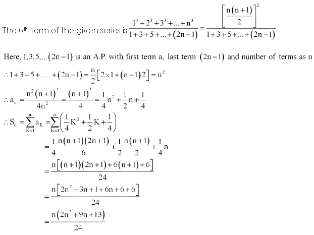 NCERT Solutions for Class 11 Maths Chapter 9 Sequences and Series Miscellaneous Ex Q25.1