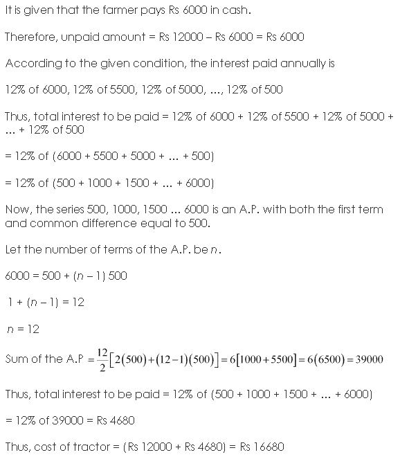 NCERT Solutions for Class 11 Maths Chapter 9 Sequences and Series Miscellaneous Ex Q27.1