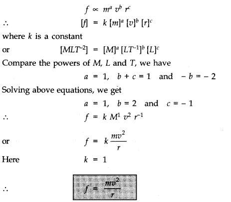 NCERT Solutions for Class 11 Physics Chapter 2 Units and Measurements Extra Questions SAQ Q11