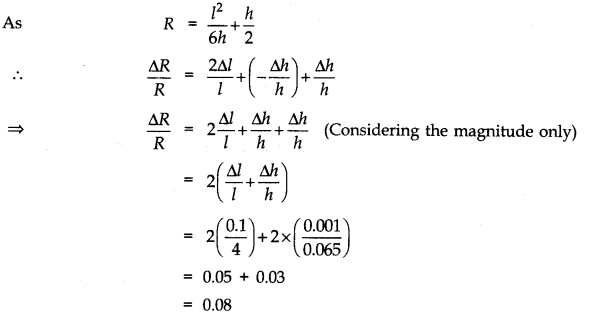 NCERT Solutions for Class 11 Physics Chapter 2 Units and Measurements Numerical Questions Q7