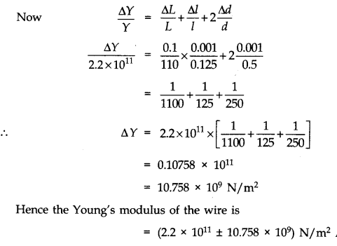 NCERT Solutions for Class 11 Physics Chapter 2 Units and Measurements Numerical Questions Q8.1