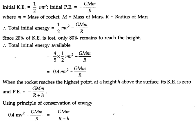 NCERT Solutions for Class 11 Physics Chapter 8 Gravitation Q25