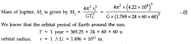 NCERT Solutions for Class 11 Physics Chapter 8 Gravitation Q4